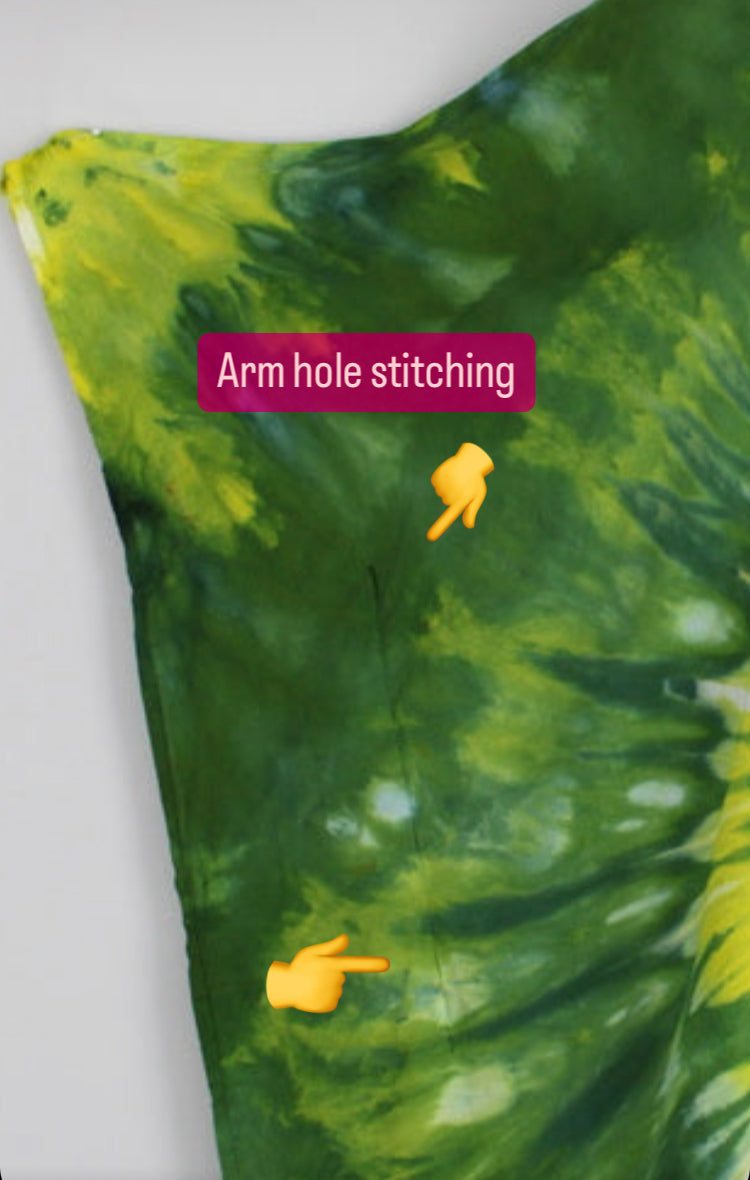 Poncho One size fits most - Sunny Day spiral