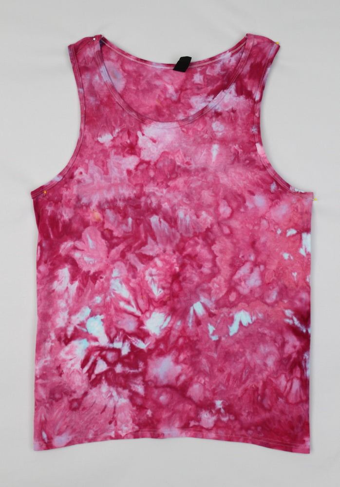 Men's Tank top size Medium - Pretty in Pink crinkle