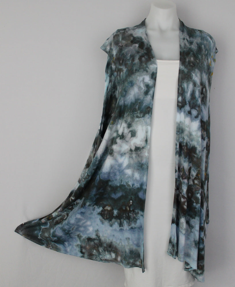 Duster Vest size 3XL - Sea Breeze crinkle