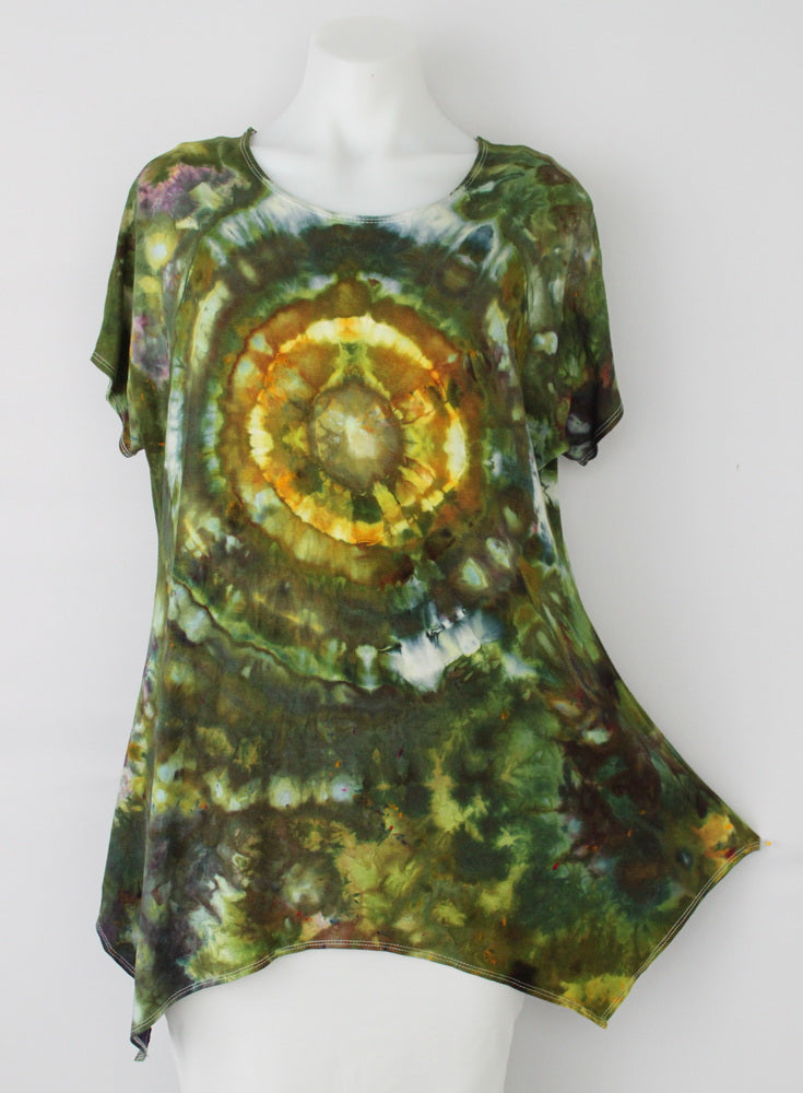 Handkerchief tunic size Small - Turtle Bay mega eye