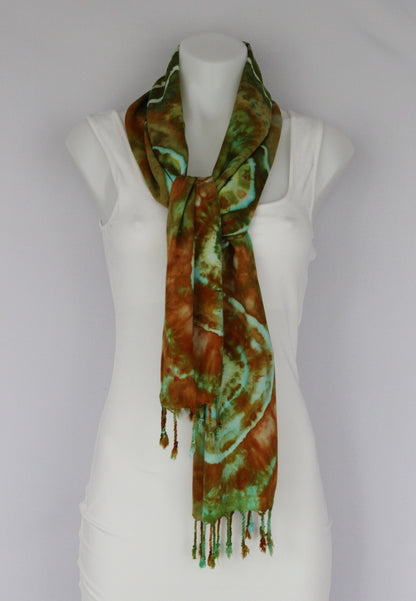 Rayon Scarf - Kauai bulls eye