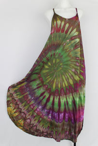 Slip on Maxi Dress size XL - Kimmy's Purple spiral