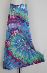 Maxi Skirt - size XL - Tranquil Waters spiral