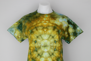 Men's shirt size Small unisex ice dyed - Artshow Painting mega eye