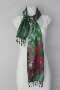 Rayon Scarf ice dyed - Betty's Smile crinkle
