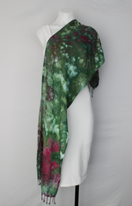 Rayon Scarf ice dyed - Betty's Smile crinkle