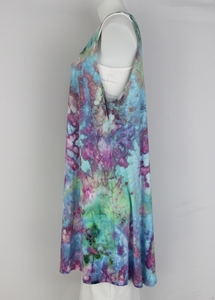 Sleeveless tunic - size XL - Tranquil Waters crinkle