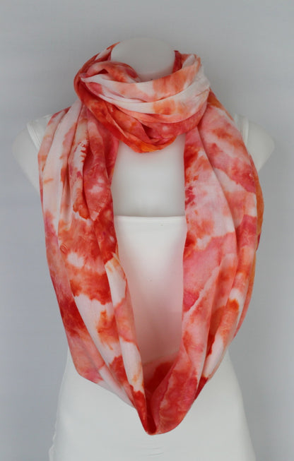 Rayon Infinity Scarf - Angel Wing mega eye