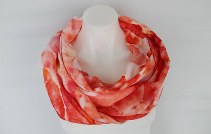 Rayon Infinity Scarf - Angel Wing mega eye