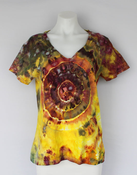 Ladies v neck t shirt size Large - Birthday Wish mega eye