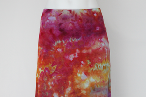 XL Maxi skirt Festival fashion ice dye - Confetti crinkle