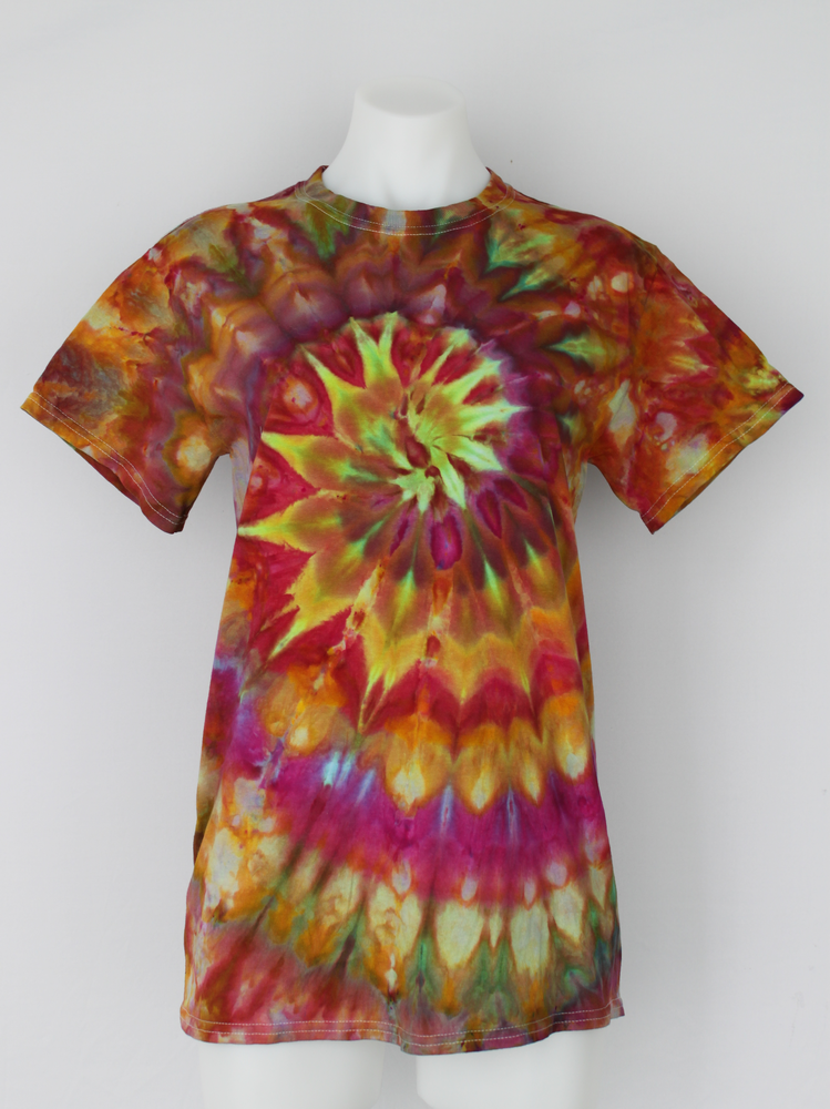 Men's small shirt ice dyed - Confetti twist