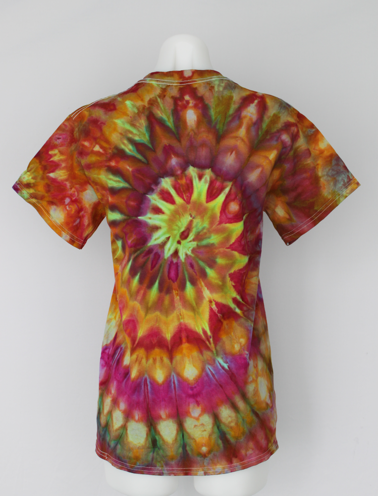 Men's small shirt ice dyed - Confetti twist