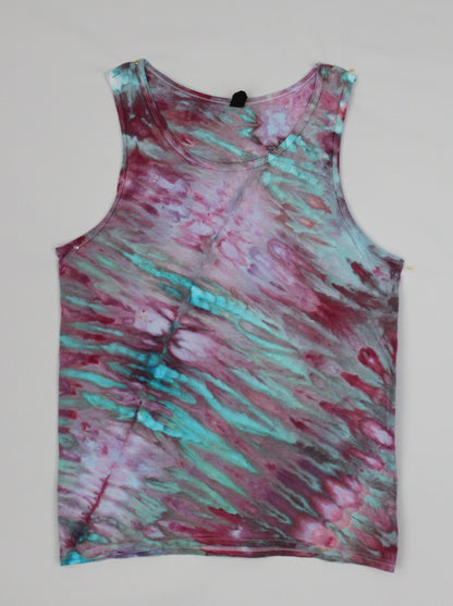 Men's Tank top size Medium - Cotton Candy Diagonal snakeskin