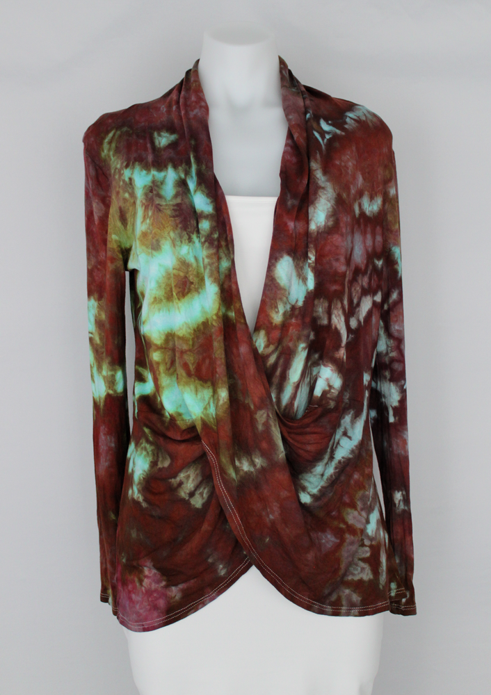 Crinkle sales tie cardigan