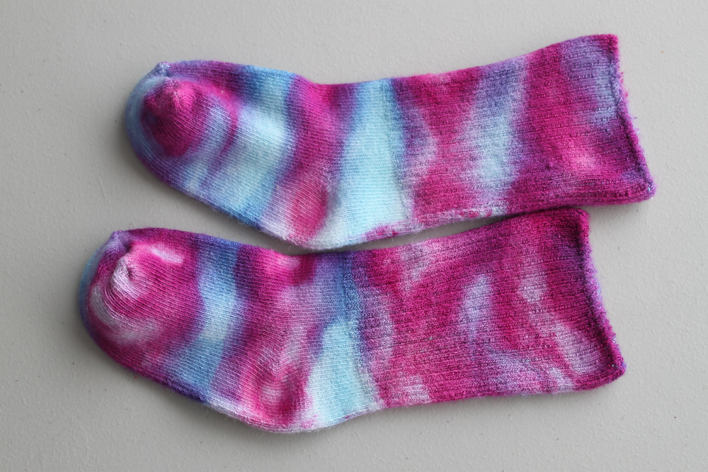 Kids Bamboo socks - size 4 - Dazzle