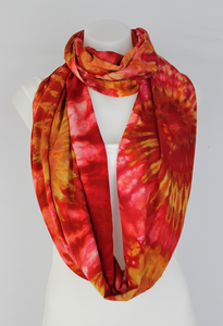 Infinity Scarf - Fire on the Mountain twist