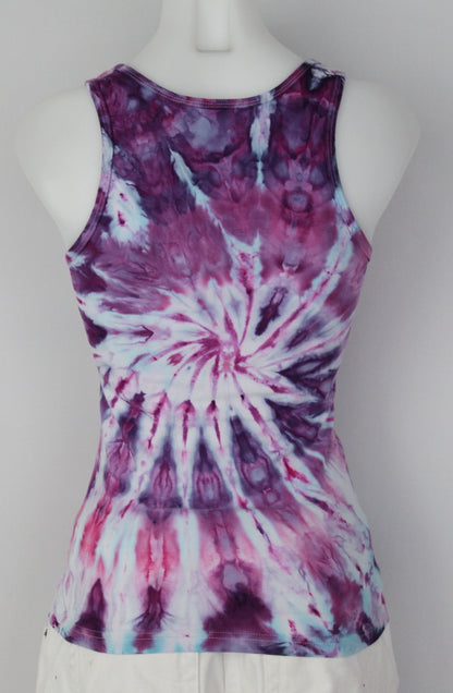 Women's tank top size Medium - Grape Splash spiral