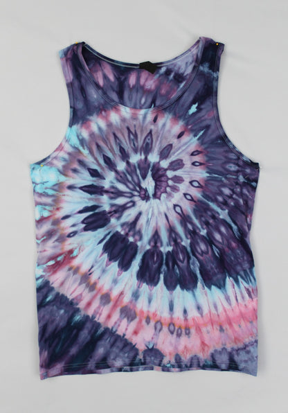 Men's Tank top size Medium - Walk on the Beach spiral