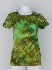 Ladies t shirt size Small - ice dye - Kortney's Meadow crinkle