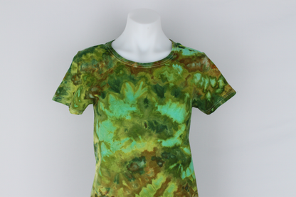 Ladies t shirt size Small - ice dye - Kortney's Meadow crinkle