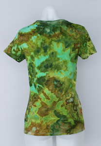 Ladies t shirt size Small - ice dye - Kortney's Meadow crinkle