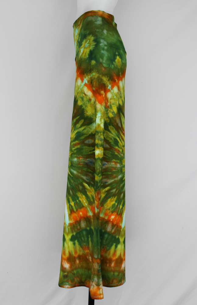 Tie dye Maxi Skirt size Medium - ice dye - Kortney's Meadow twist