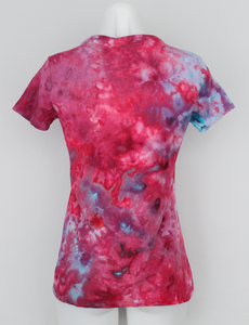 Ladies t shirt size Small - ice dye - Little China Girl crinkle