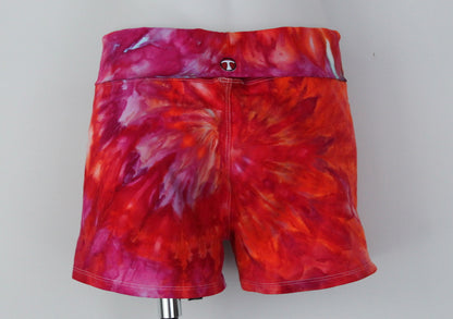 Yoga shorts size X Large - Sailor's Delight spiral