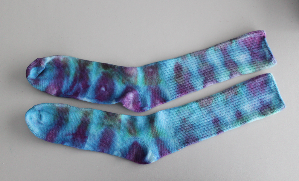 Bamboo socks size 11-13 - Tranquil Waters