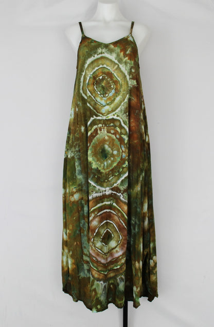 Maxi Dress size Medium- Wilderness centered eye